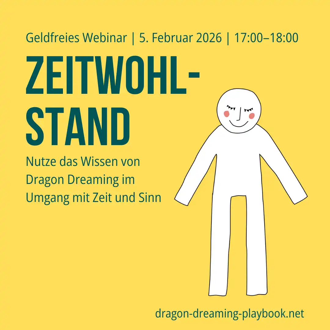 Kostenloses Webinar zum Thema "Zeit" mit Dragon Dreaming