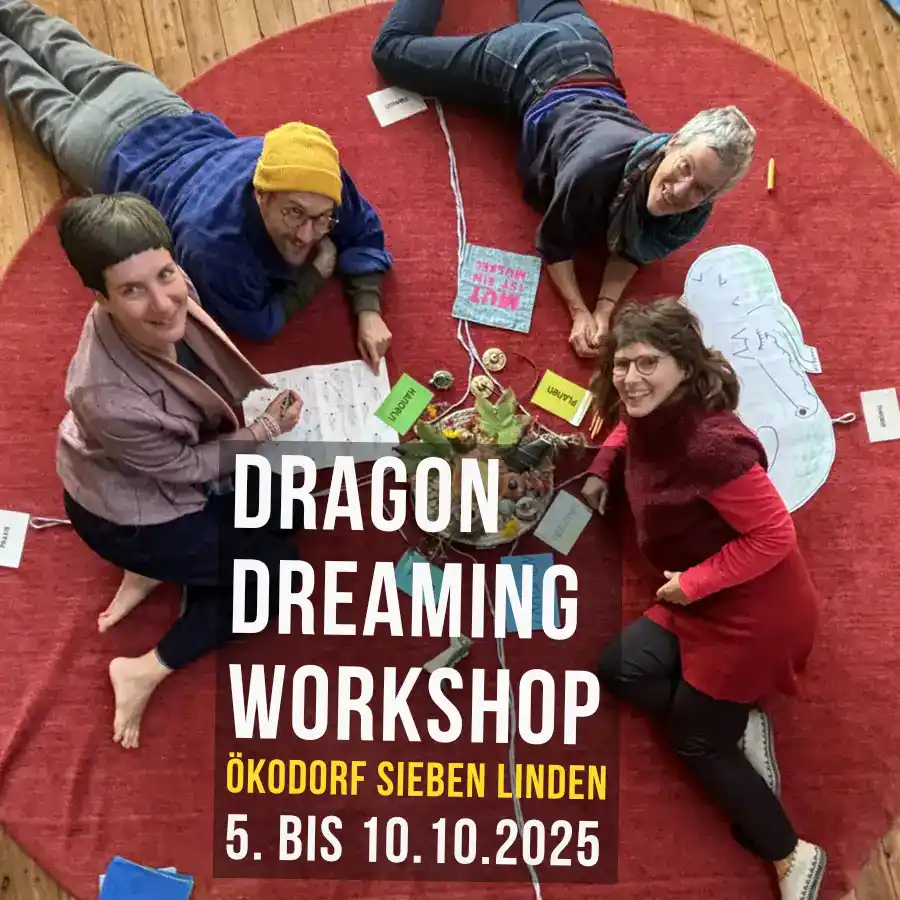 Dragon Dreaming Intensiv-Workshop im Ökodorf Sieben Linden