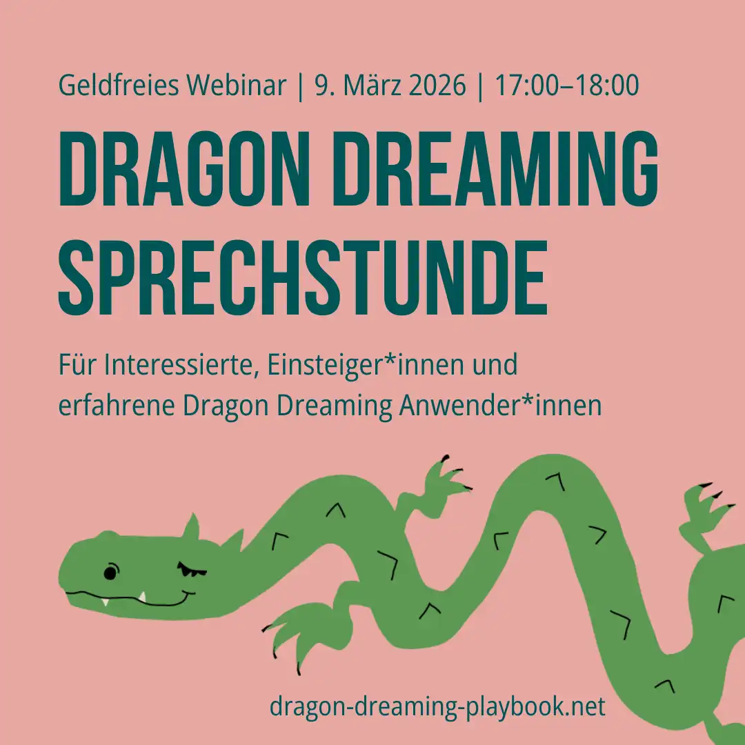 Dragon Dreaming Sprechstunde mit Ilona Koglin